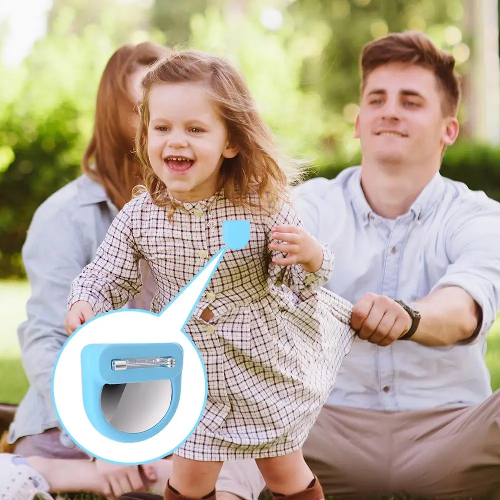 Силиконовый держатель для airtag детей с булавками чехол GPS-трекера пожилых людей