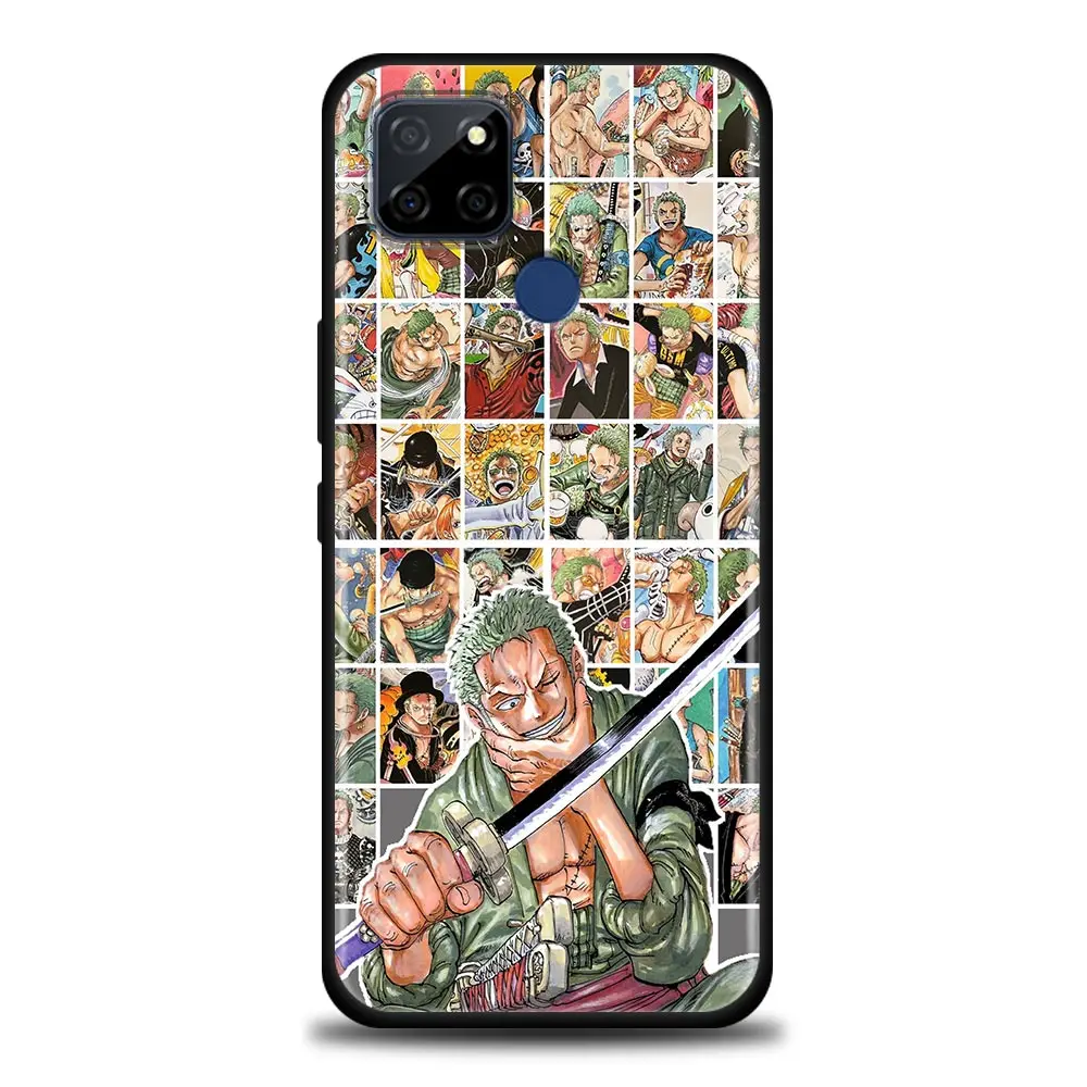 phone case for oppo a3s a5s a9 a15 a31 a63 a54 a52 find x2 reno 3 4 5 6 pro 5g silicone back cover anime one piece luffy free global shipping