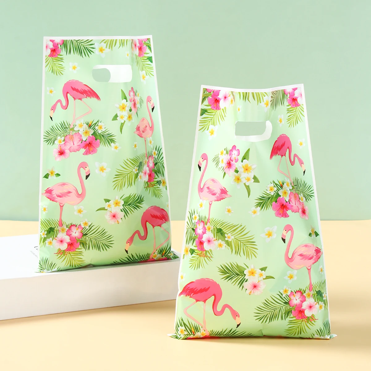 Гавайский фламинго удобный Подарочный пакет летние пляжные украшения для дня