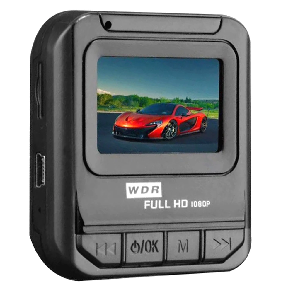 Car DVR Camera 1080p HD Sensor Night Vision Dash Cam 1.6 inch Color Screen Mini Camera Driving Recorder Camcorder