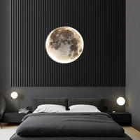 modern led wall lamp moon indoor lighting for bedroom living hall room home decoration fixture lights decorate lusters lamps