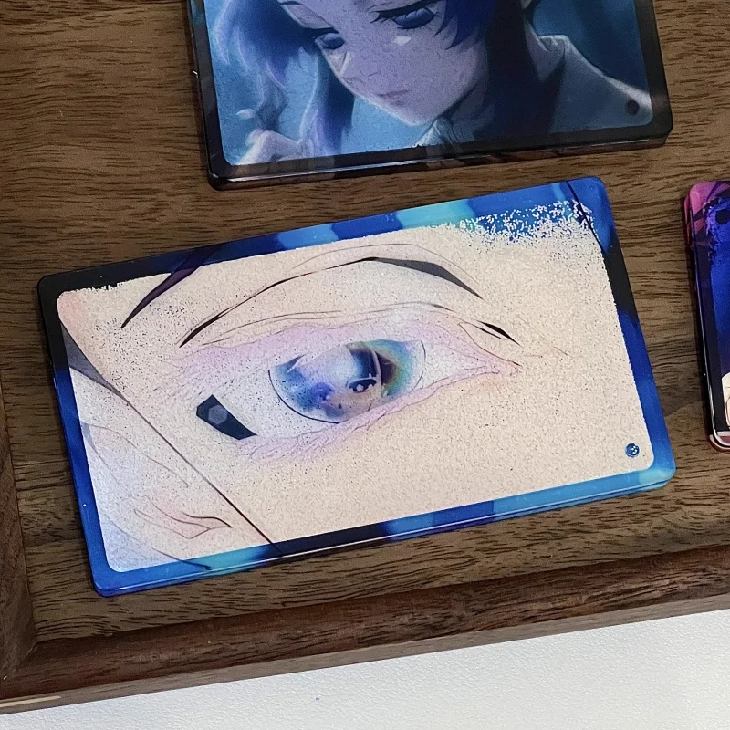 Фото Новый Demon Slayer: Kimetsu No Yaiba Аниме-игрушка Hakuji Koyuki Akaza Transforms Into Flowing Sand Card Аниме Периферия №4