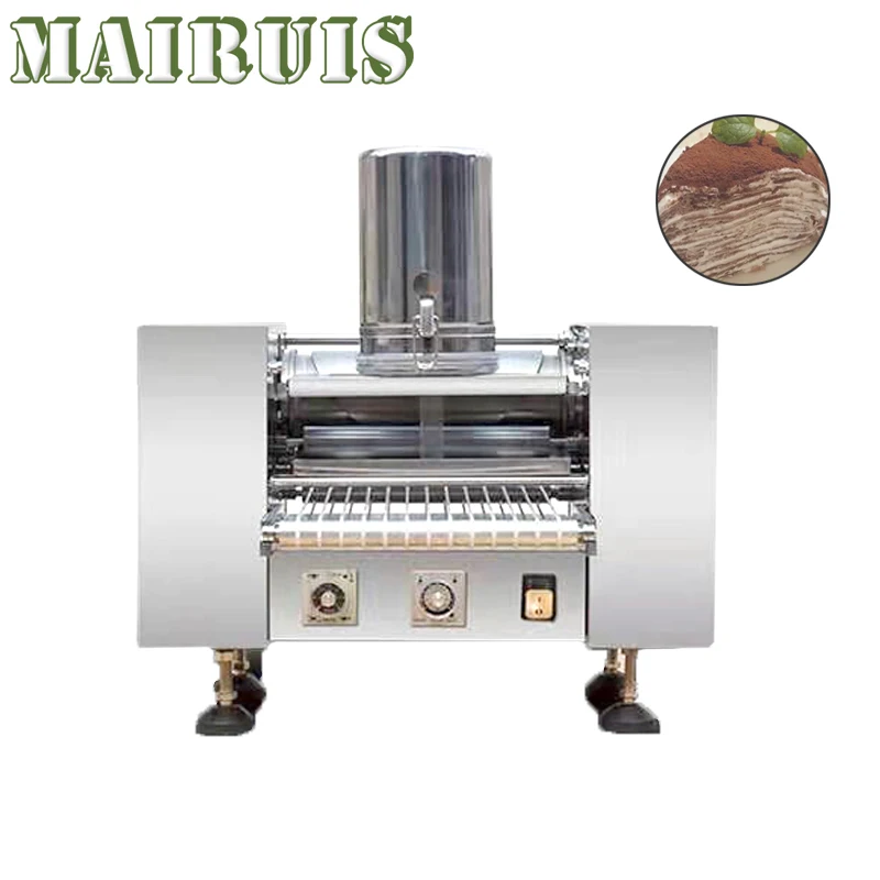 

Durian Thousand Layer Spring Roll Pancake Making Maker 110V 220V Commercial Automatic Mini Mille Crepe Wrapper Cake Machine