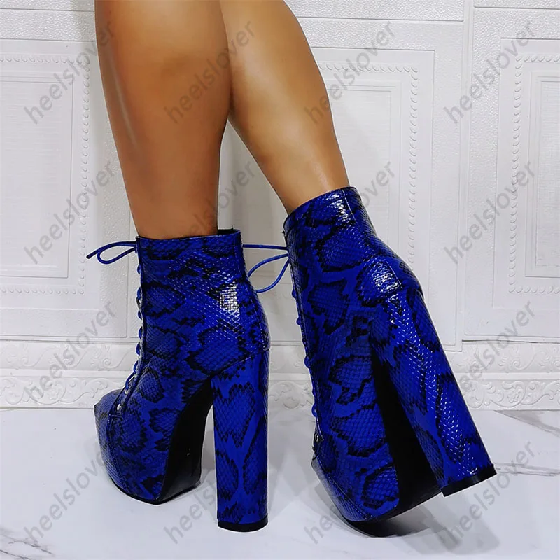 Ahhlsion/женские зимние ботильоны на скрытой платформе с круглым носком красивые