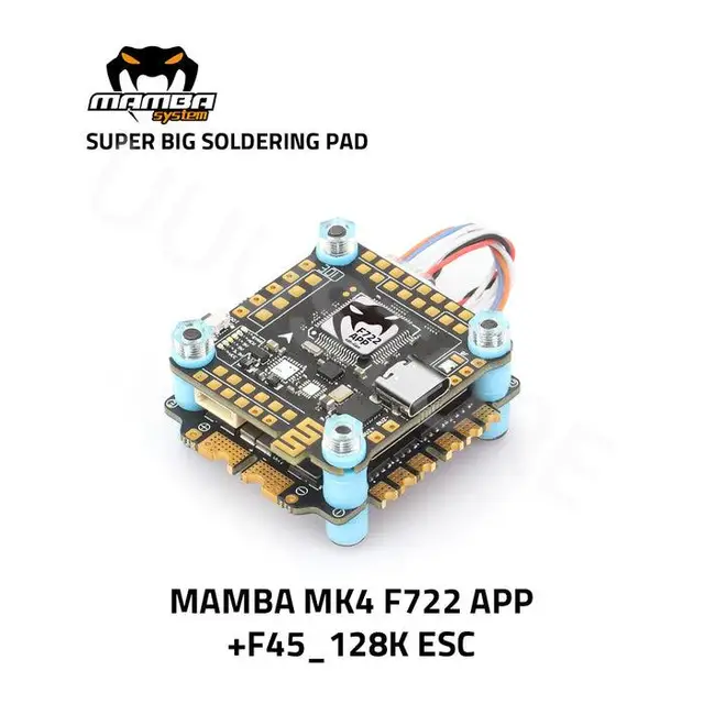 Diatone Mamba F722 APP MK4 ICM42688P + F45 128K 45A 4in1 ESC