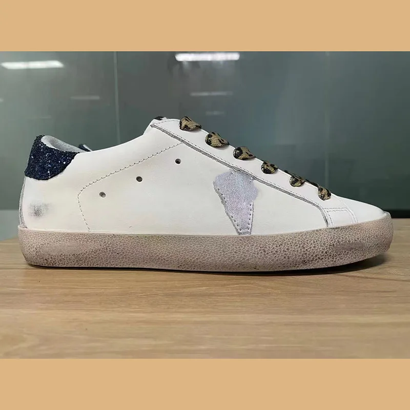 

2022 Four Seasons New Style Old Children's Casual Small Dirty Toe Cap Layer Cowhide All-match Parent-child Sports Shoes ST181