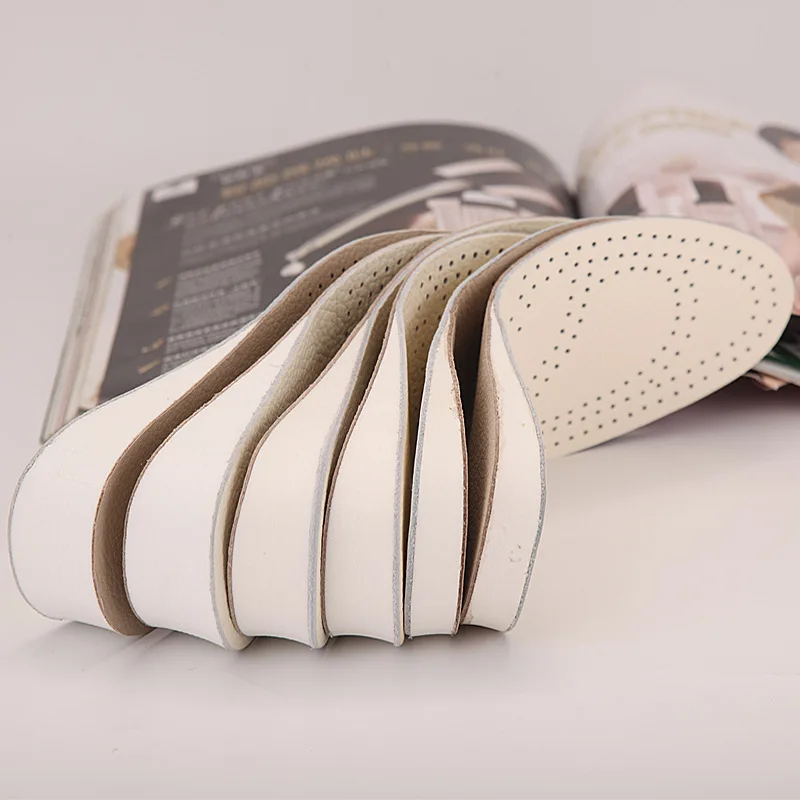 Spring Leather Heightening Cushion Pad Sweat-absorbing EVA Height Increasing Invisible Male Female Inner Insoles Sport Wholesale