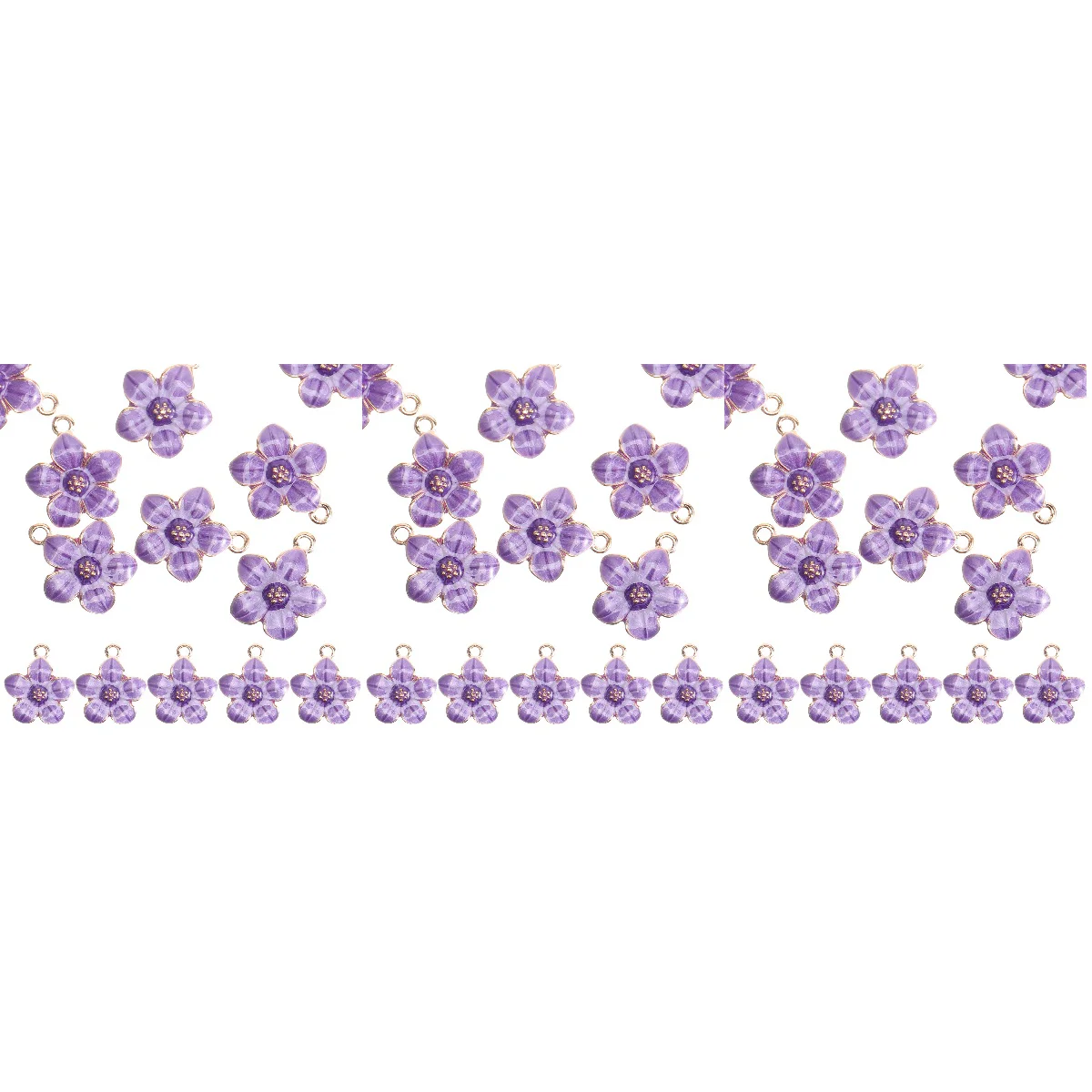 

150 шт. подвески в виде цветка вишни, ювелирные изделия, Женское Ожерелье, декоративные подвески из сплава