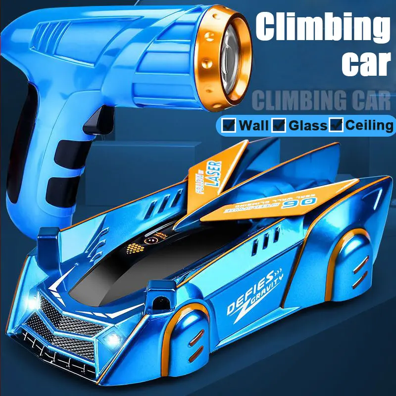 

Воздушный гоночный настенный Радиоуправляемый автомобиль, инфракрасное излучение, настенный потолок, скалолазание, следуйте фотодрифту, вращающийся на 360 градусов электрический антигравитационный автомобиль, игрушка