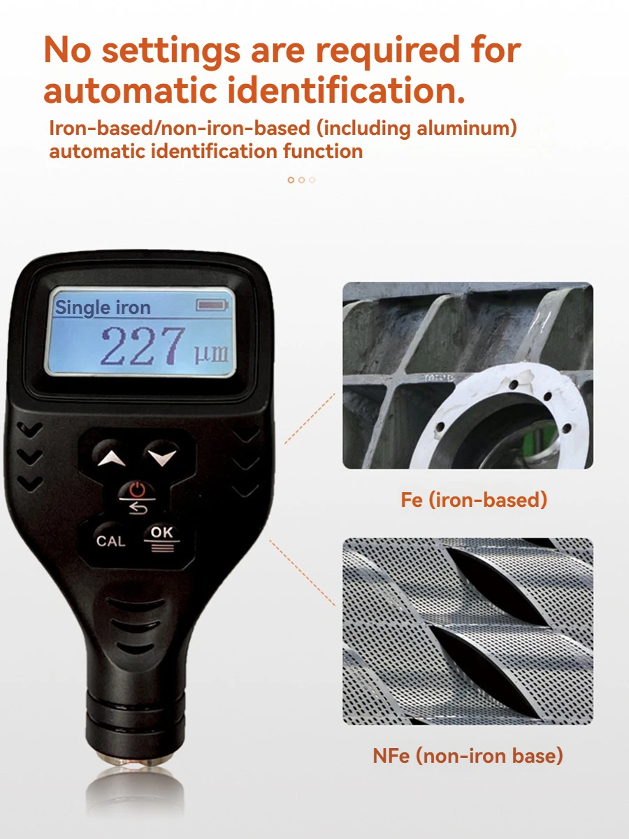 Толщиномер покрытия TM221 измеритель толщины краски б/у для автомобиля