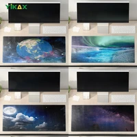 space gaming mouse pad large home custom mousepad gamer office natural rubber xxl mouse mat desk keyboard pad xxxl mouse pads