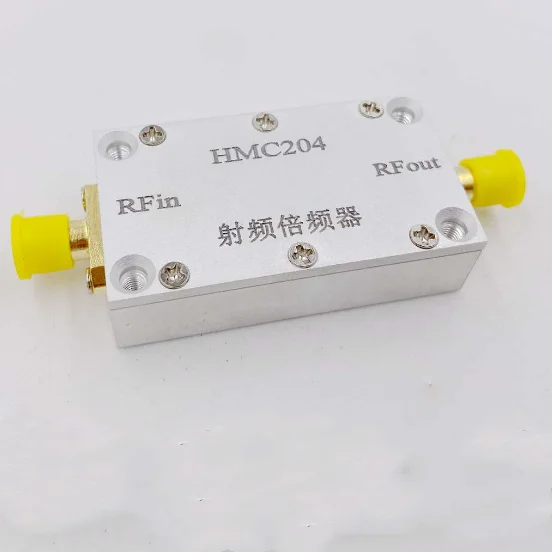 

Усилитель частоты RF HMC187 HMC189 HMC204 защитный корпус из алюминиевого сплава 0,8-8 ГГц SMA интерфейс