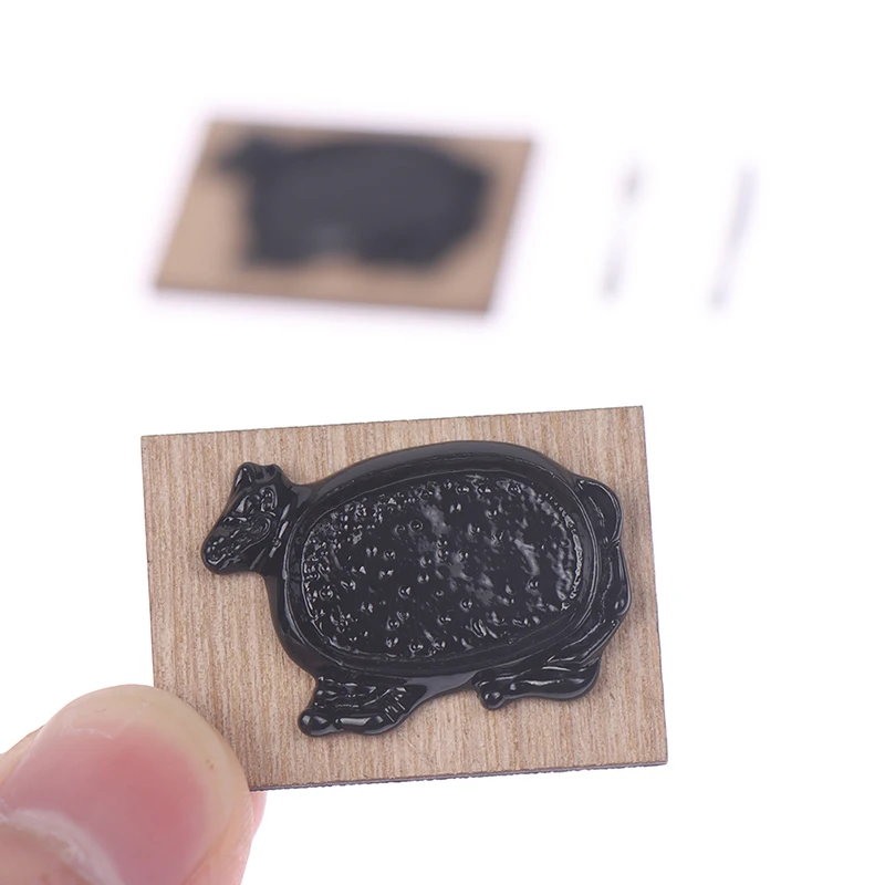 

1 шт. аксессуары для украшения кукольного дома кукольный домик мини-бифштекс и стейк набор кукольный стейк Teppanyaki