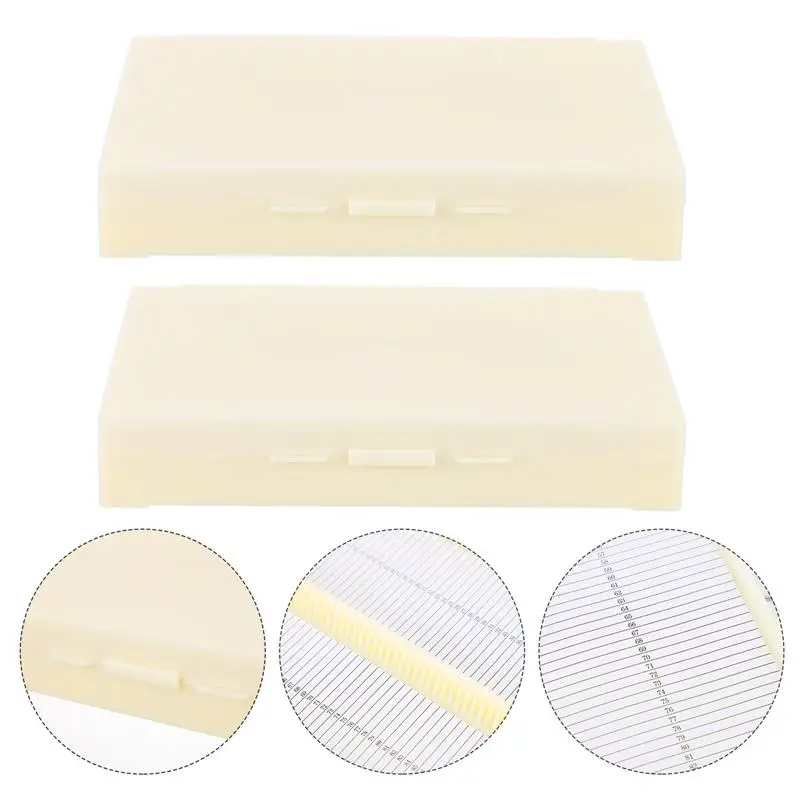 

2 шт., контейнер для хранения микроскопов