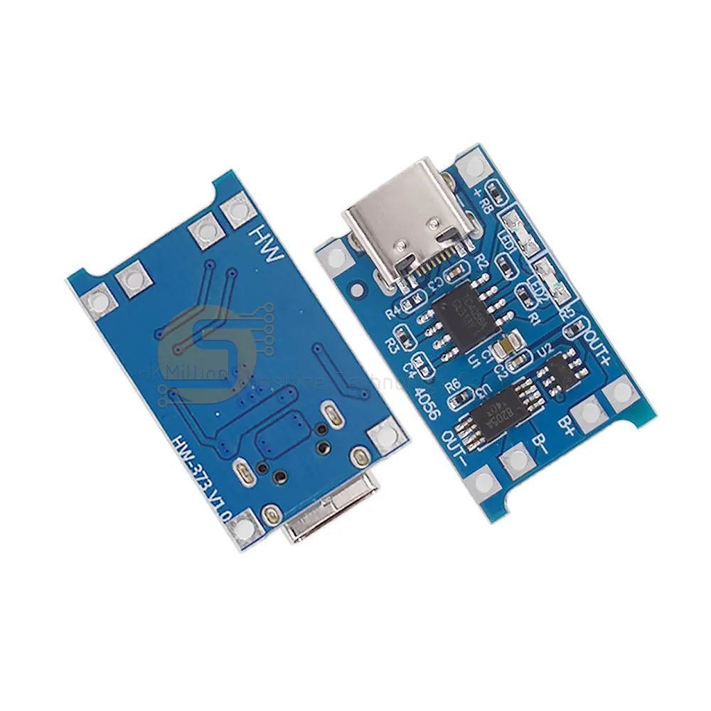10 шт. TP4056 Type-c USB 5 В 1A 18650 модуль зарядного устройства для литиевой батареи зарядная