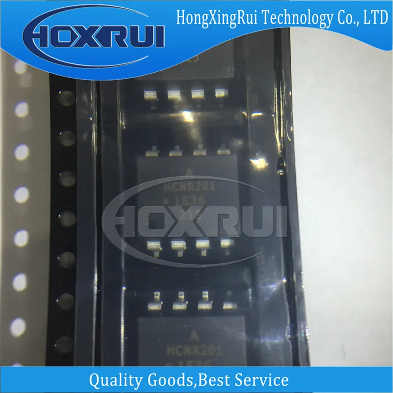 (1 шт.), Φ, SOP-8,marker HCNR201, линейные оптроны, одноканальный аналоговый оптрон с высокой линейностью 5000Vrms