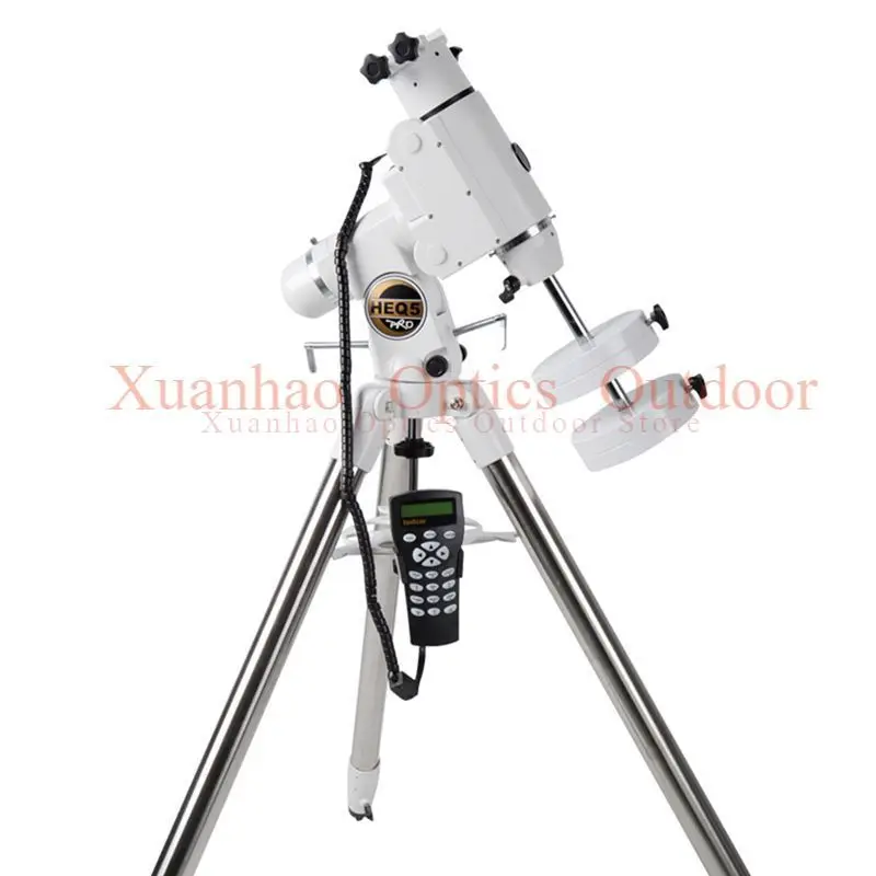 

Sky-Watcher HEQ5 PRO Astronomical Telescope Equatorial Mount Bracket Tripod Go-To SynScan Mount 1.75 inch steel tripod