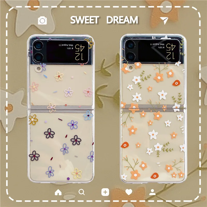 

For Sam-sung Galaxy Z Flip 4 Case For SM-F7210 Case
