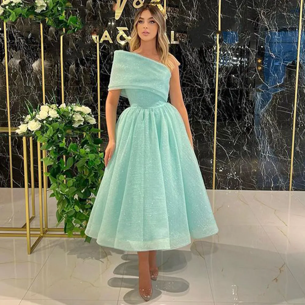 

Purple Green Sleeveless One Shoulder Cocktail Dress and Ankle Luxury Sequined Evening Gown Homecoming Party Elegant Bar Mitzvah