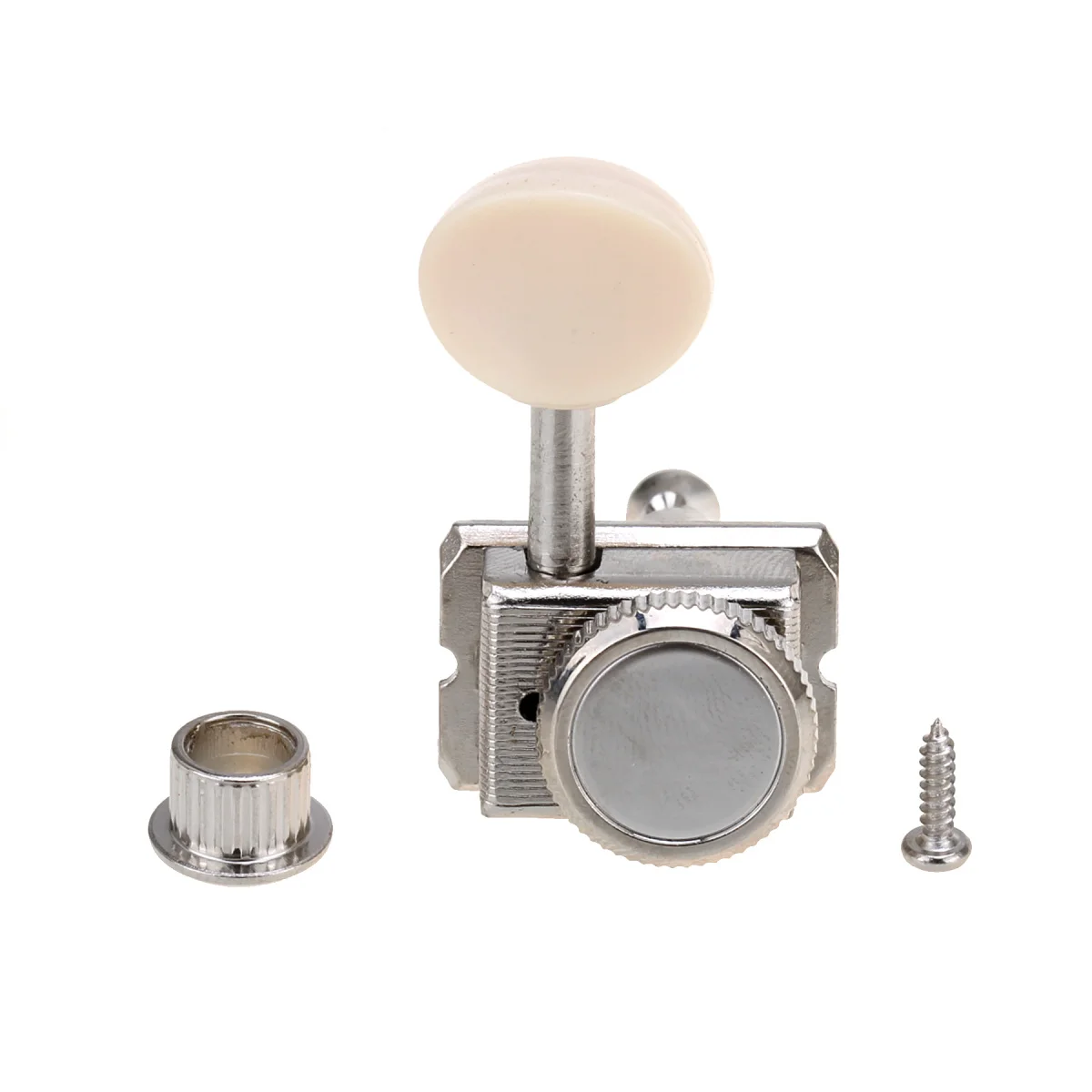 Инлайн-гибридные колышки для установки ключей Fender Squier Classic Vibe Strat/Tele никелевые -