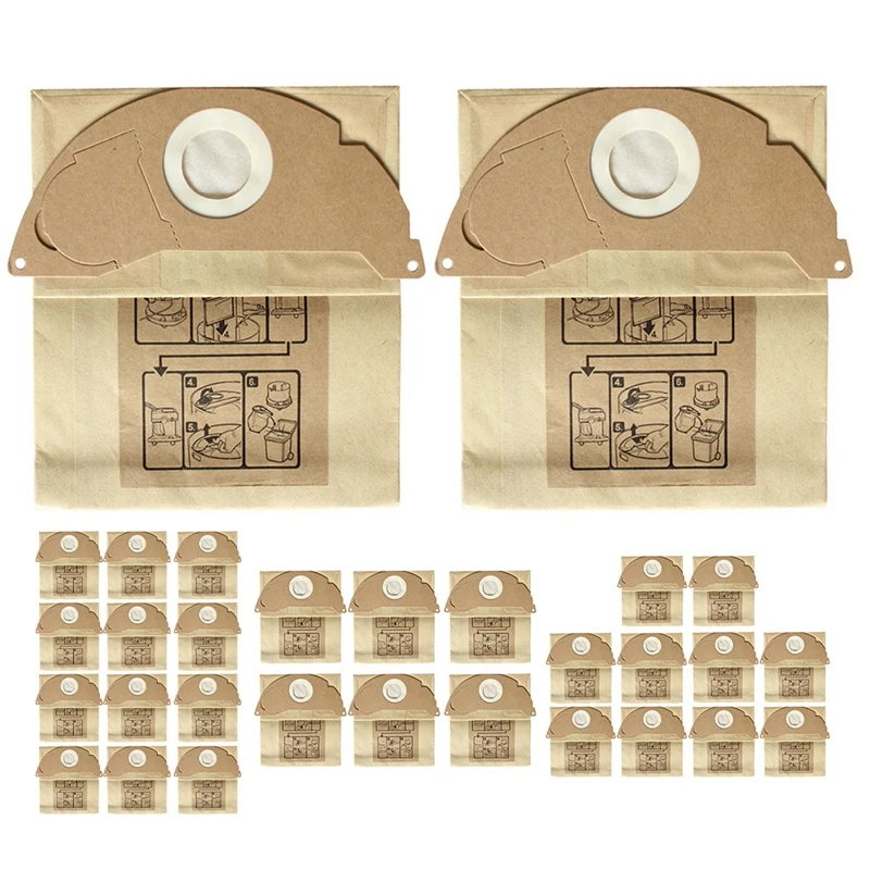 

Dust Bag Replacement Parts For Karcher A2004 WD 2250 MV4 Vacuum Cleaner Accessories Dust Collecting Paper Bag