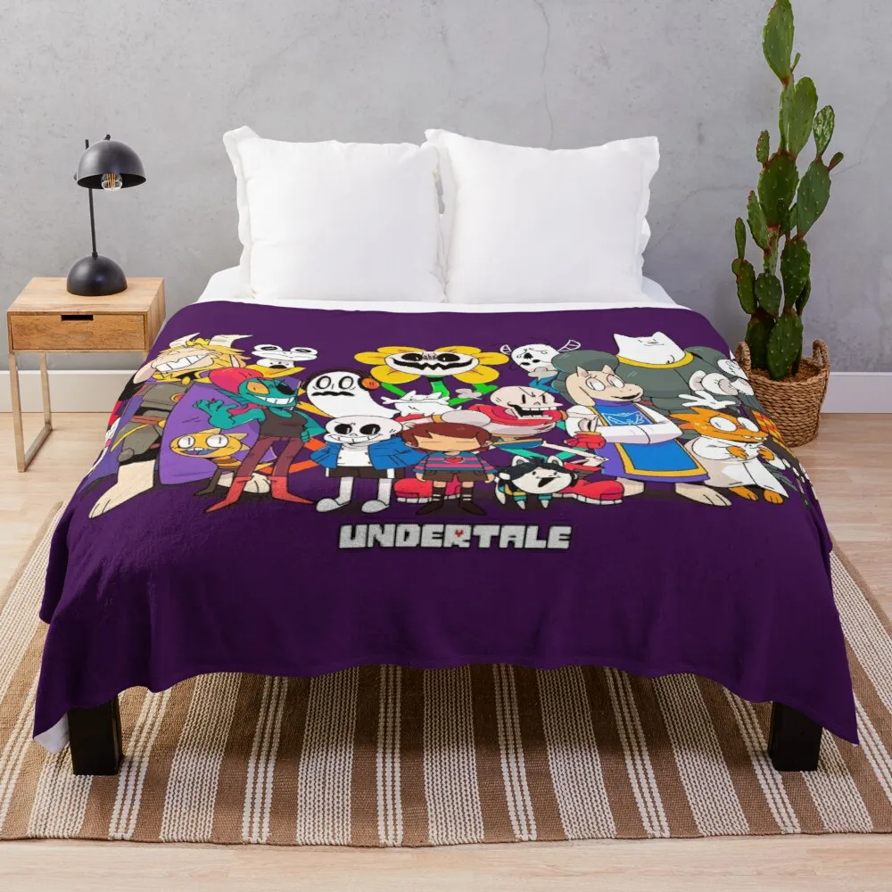 

Undertale Adventure Throw Blanket decorative throw blanket microfiber fabric