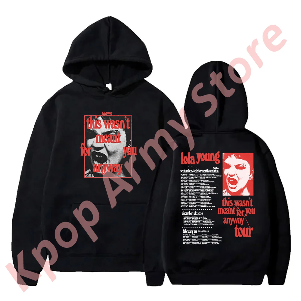 Lola Young This Wasn't Meant For You Anyway Tour Merch толстовки зимние женские и мужские модные с