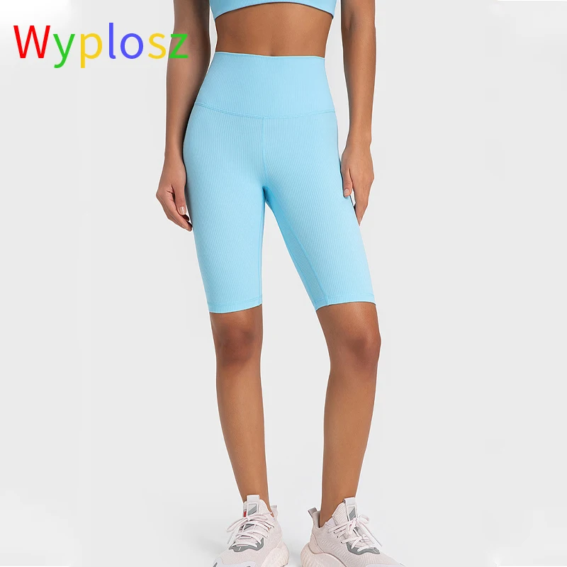 Wyplosz Shorts Women Clothing Yoga Fitness Sportswear Workout Tight Running Soft Skin-friendly Thread High Waist Free Shipping