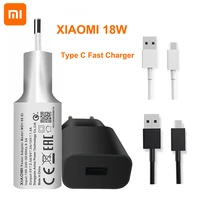 original xiaomi redmi k20 qc 3 0 18w eu wall fast charger type c for xiaomi redmi note 7 8 promi 8 9se mi5 mi9 lite pocophone f1