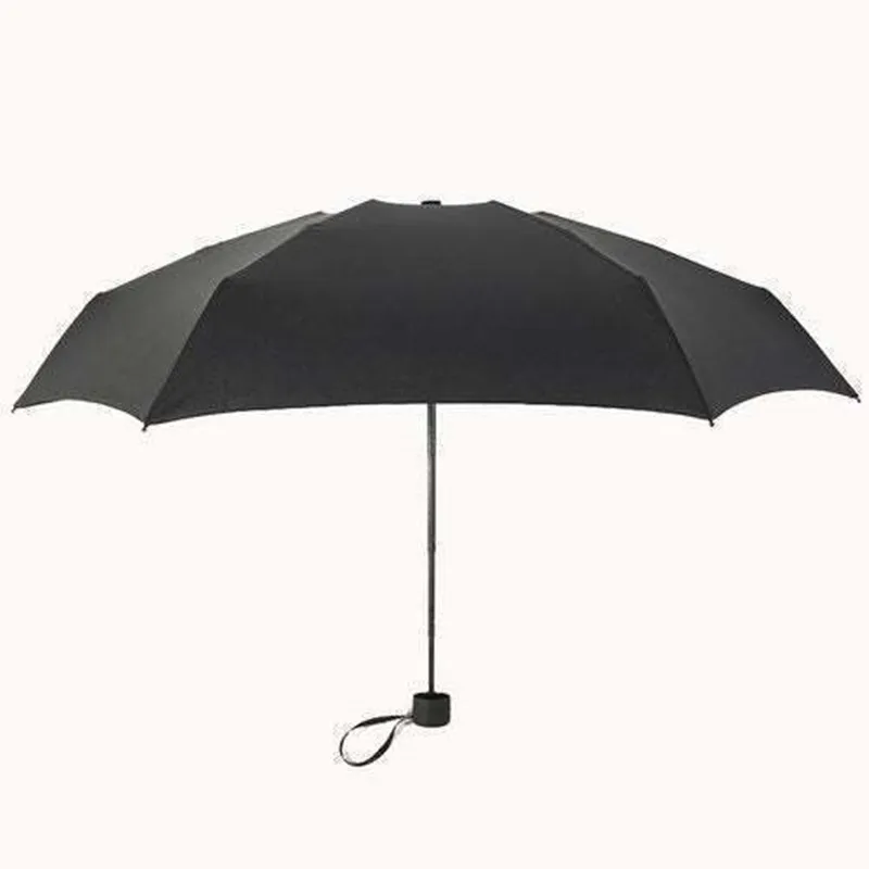 

Портативный маленький складной зонт от дождя для девушек, подарок для мужчин и девочек, водонепроницаемый портативный дорожный Зонт с УФ-за...