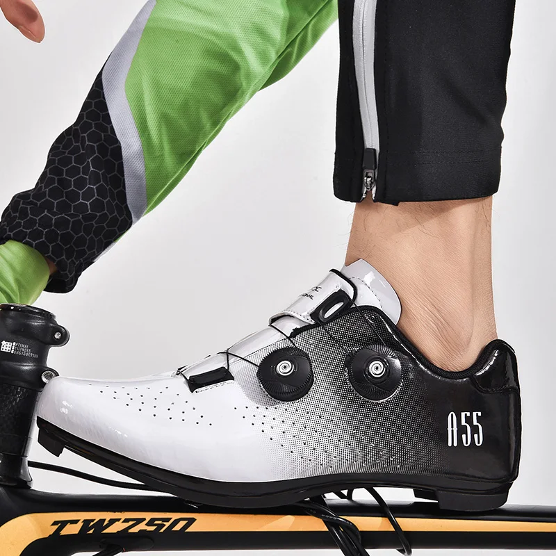Professional Athletic Bicycle Shoes ADS Cycling Shoes Men Self-Locking Road Bike Shoes Women Cycling Sneakers