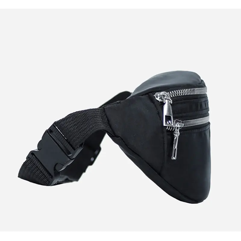 Waist Bag For Women Simple Shoulder Bag Lightweight Oxford Cloth Men Casual Travel Crossbody Bag Wallet Phone Holder Phone Bag