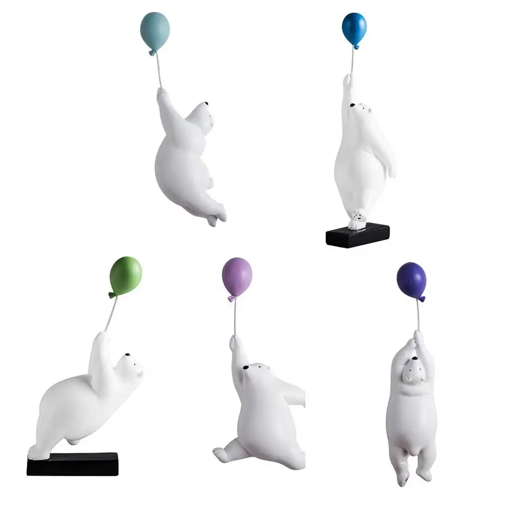 

Скандинавский воздушный шар, белый медведь, настенное украшение, многофункциональные фоновые украшения, домашний декор, декоративное домашнее украшение