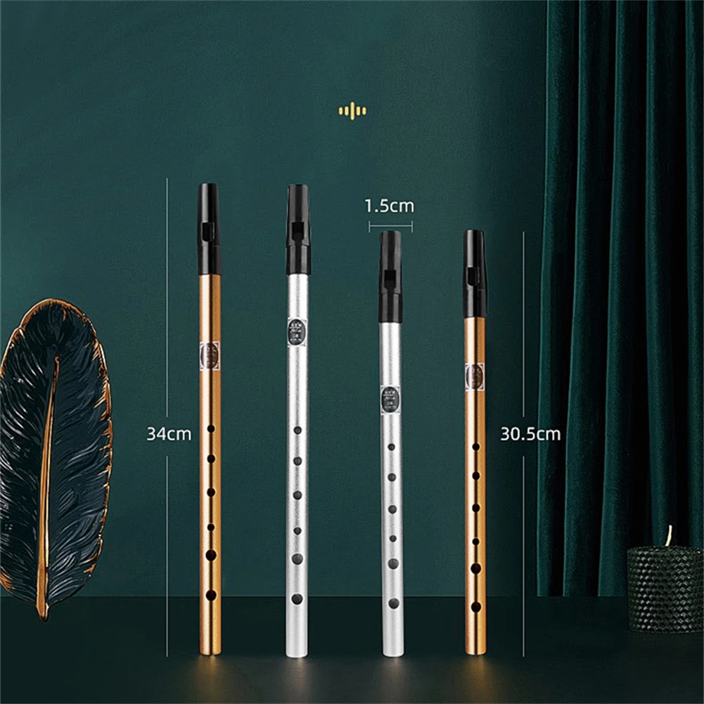 Ирландский свисток флейта C/D ключ Ирландия жестяной Пенни 6 штук