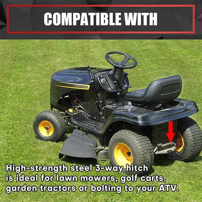 Тройная прицепная магнитола приемник для газонокосилки тройная ATV сцепка