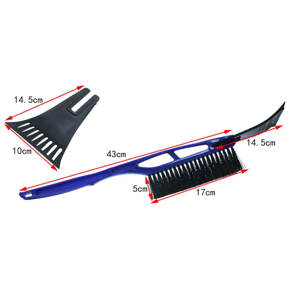 

Long Reach 007C 1 Pcs 2-1n-1 Accessories Blue Car Windscreen Handle De-Icer Ice Scraper Replacement