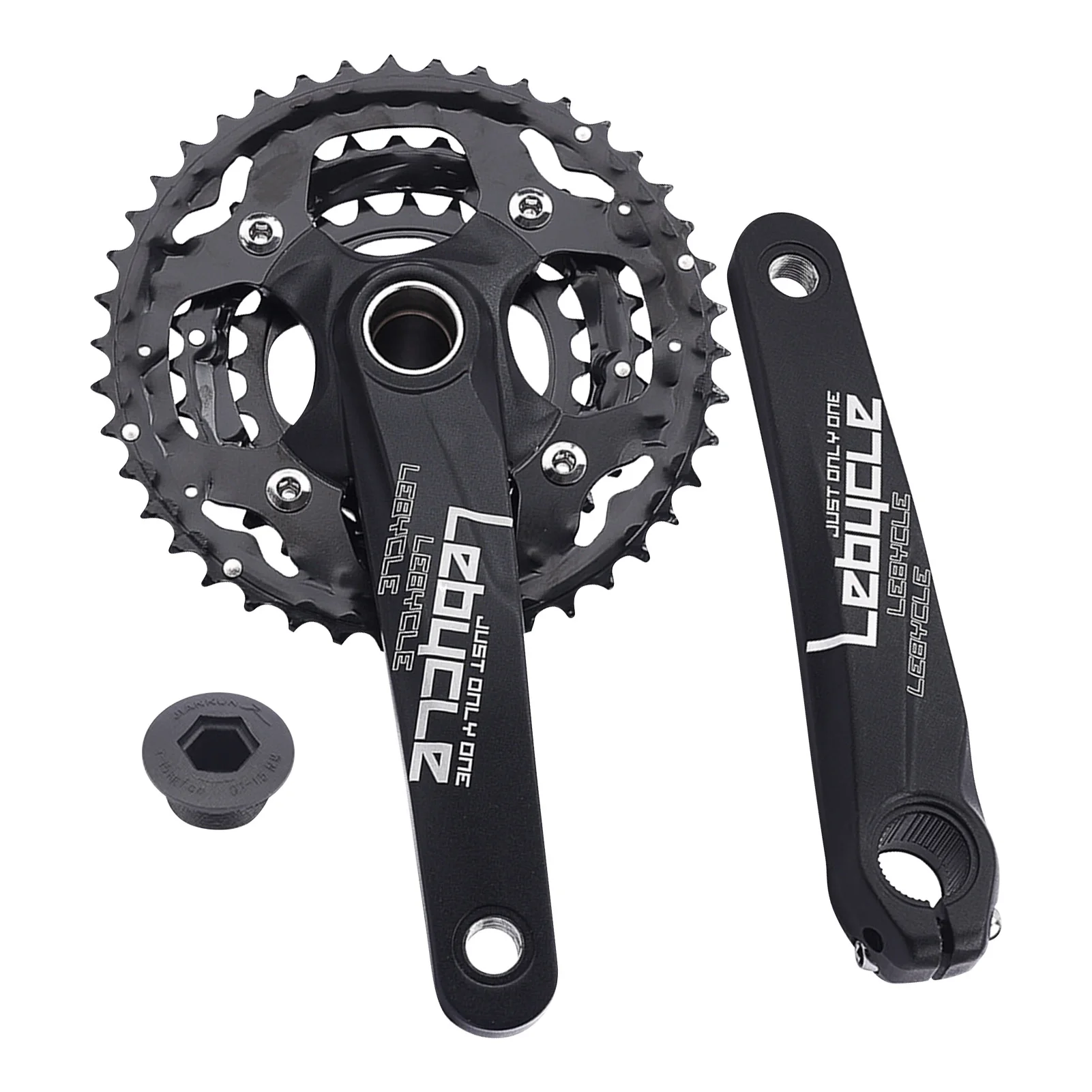 

170mm Cranks 9/10 Speed 24/32/42T Sprocket With Bottom Bracket Mountain Bicycle Crankset Tooth Aluminum Alloy Chainwheel