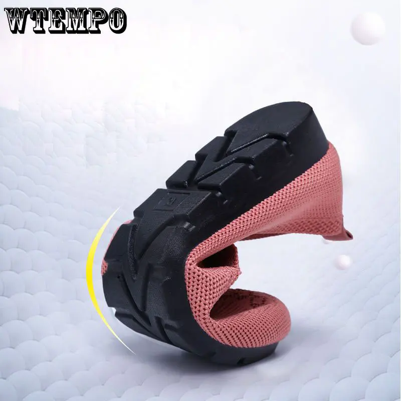 WTEMPO Women Summer Mesh Breathable Flat Shoes Ladies Comfort Light Sneaker Casual Slip on Loafers Spring Summer Wholesale