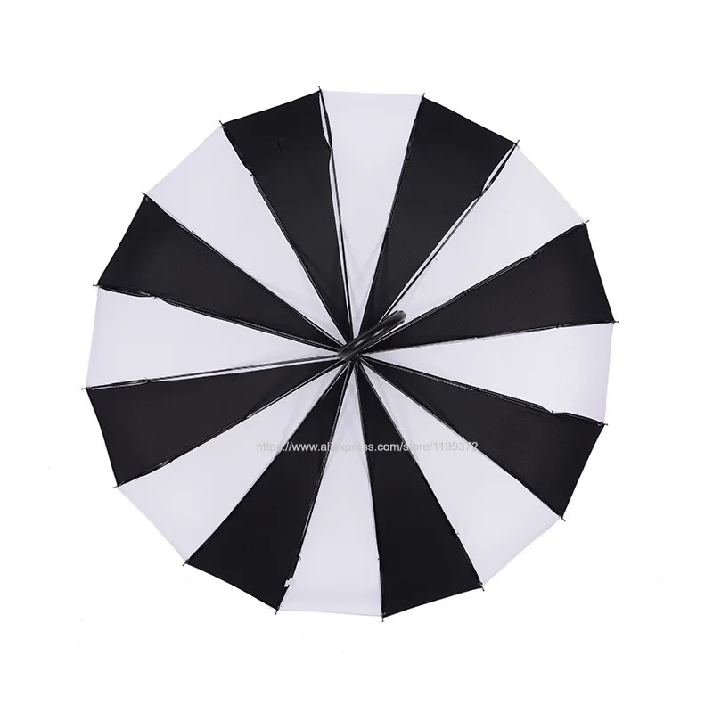Зонтик пагода в Парижском Стиле 20 шт. зонты черно-белую полоску солнцезащитный