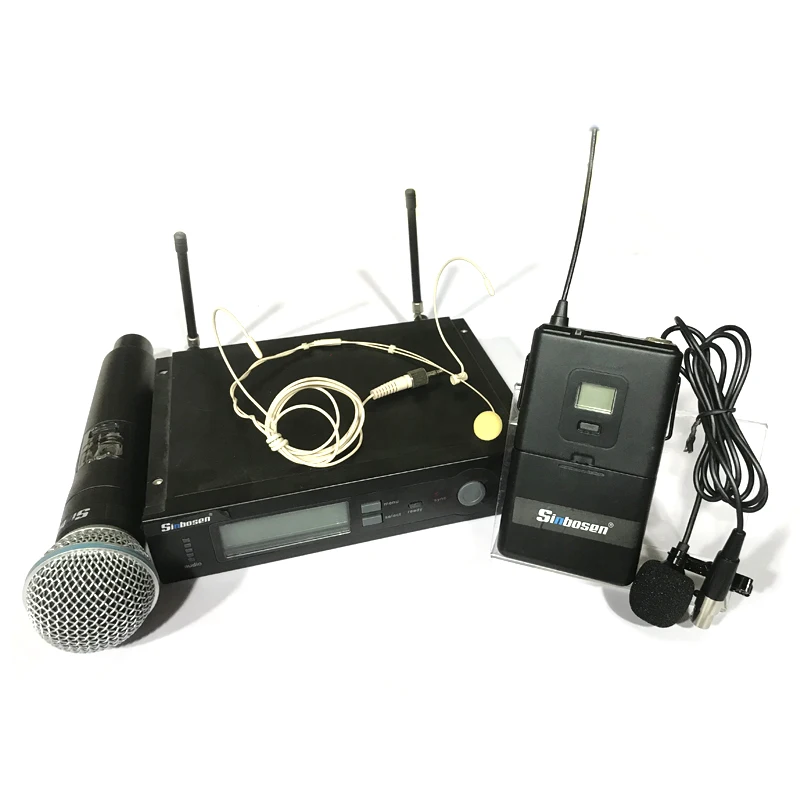 

Профессиональный микрофон для студийной музыки L-24/B-58 UHF, беспроводной микрофон с ручным проводным микрофоном