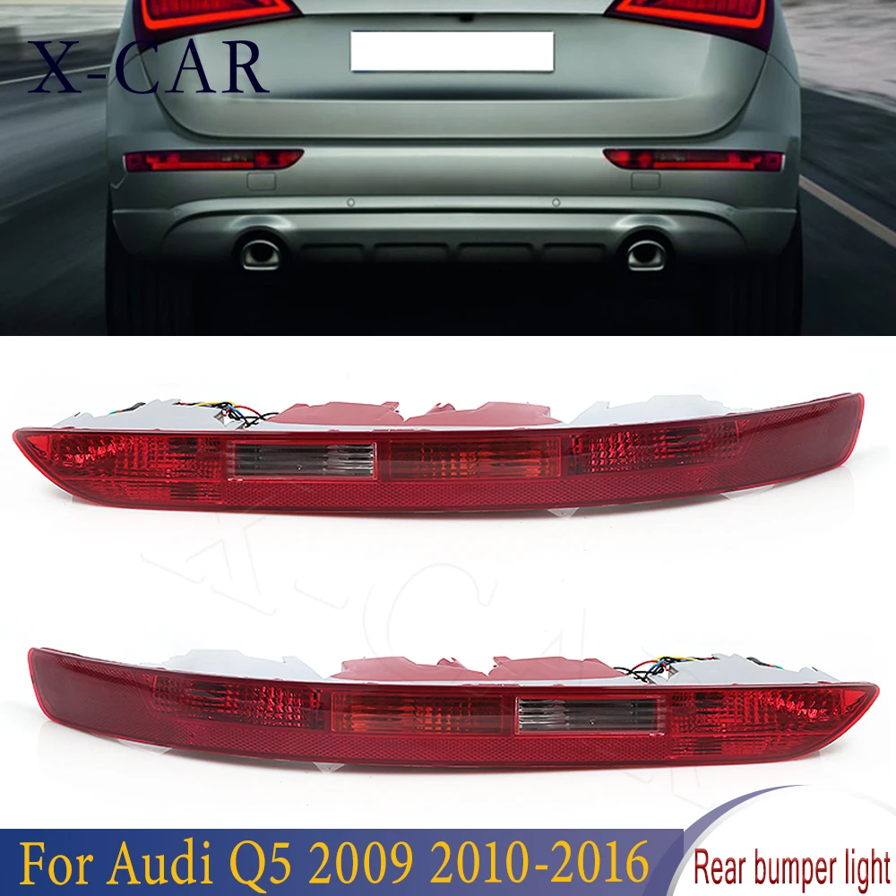 X-CAR левый и правый задний бампер для Audi Q5 2009 2010 2012-2016 Высококачественная задняя