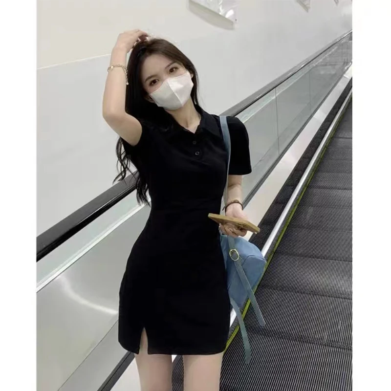 

ILARES Party Dresses for Women 2022 Mini Dress Y2k Korean Fashion Women's Elegant Summer Sexy Bodycon Vintage Clothing Corset