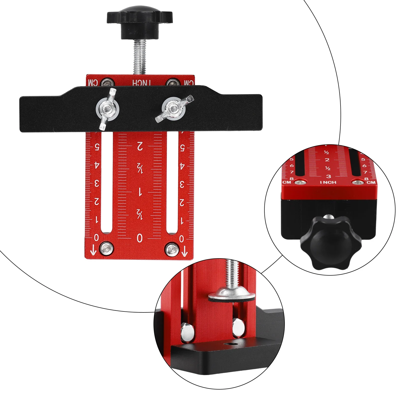 Зажим для установки двери шкафа инструмент сделай сам 2-1 2 профессиональный