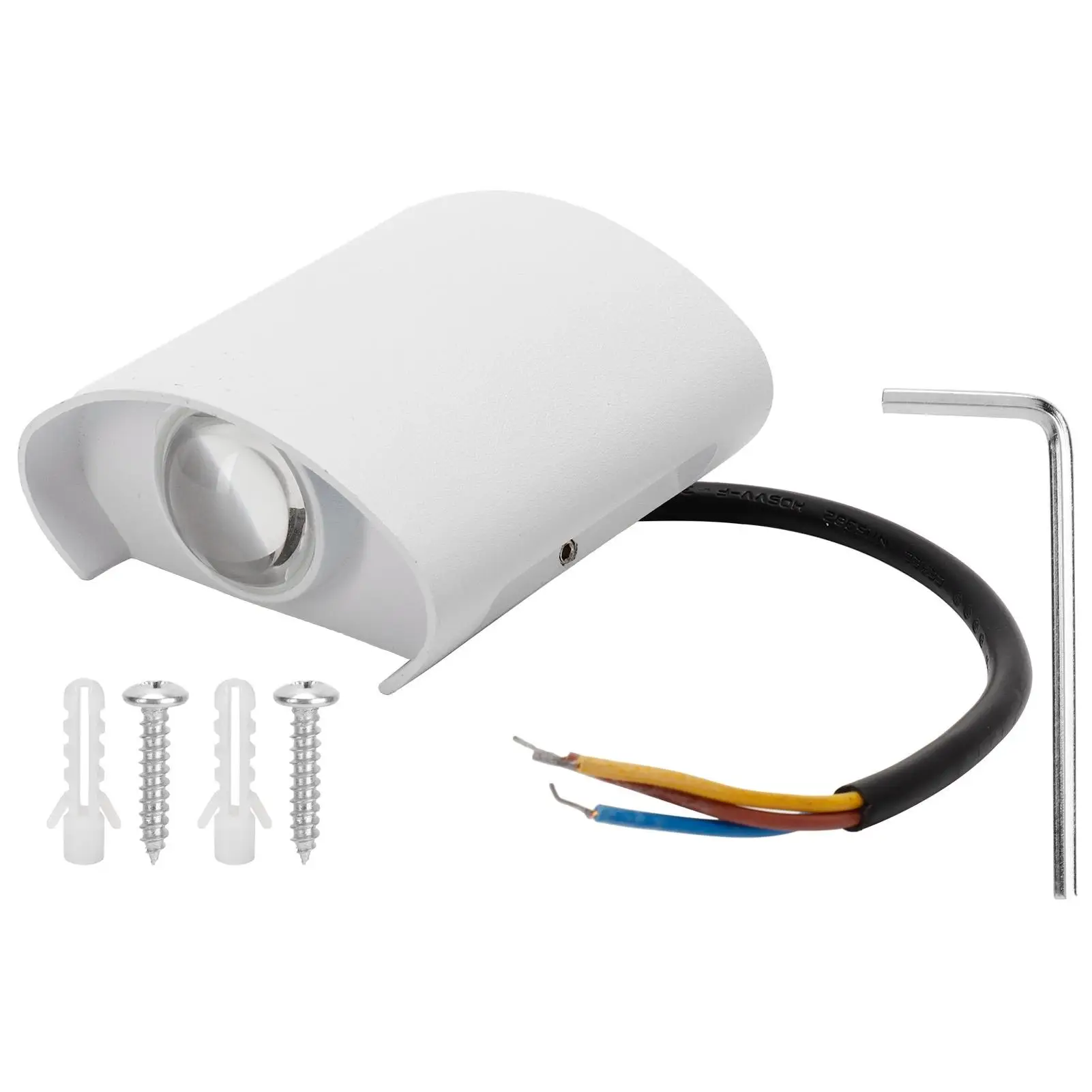 Водонепроницаемая настенная ретро-лампа из алюминиевого сплава