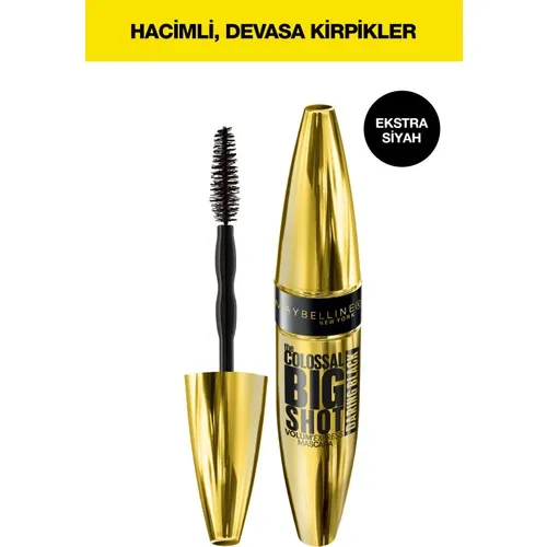 Maybelline New York The Colossal Big Shot Daring Black Mascara-Extra Black