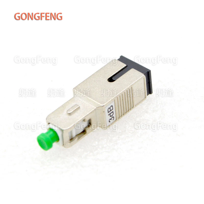 Новый переходник для оптоволокна SC/APC Female-SC/UPC Фиксированный аттенюатор 1 ~ 15 дБ