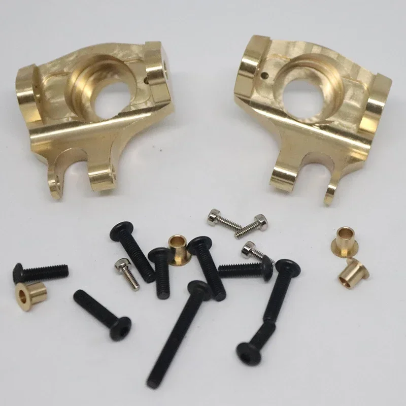 2 шт. латунные передние поворотные кулаки AR44 для 1/10 RC Crawler Axial SCX10 II 90046 обновленные