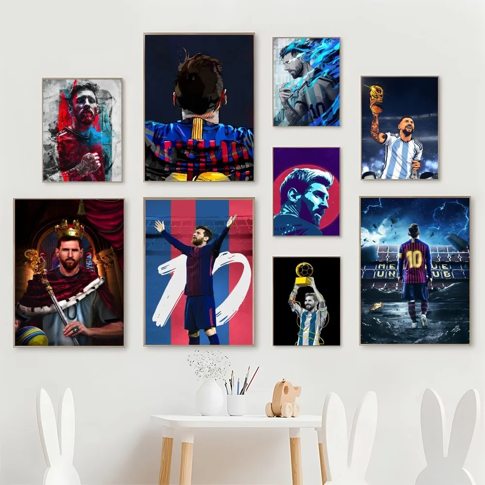 1 шт. звезда футбола популярный герой M-фотоэлемент самоклеящееся искусство