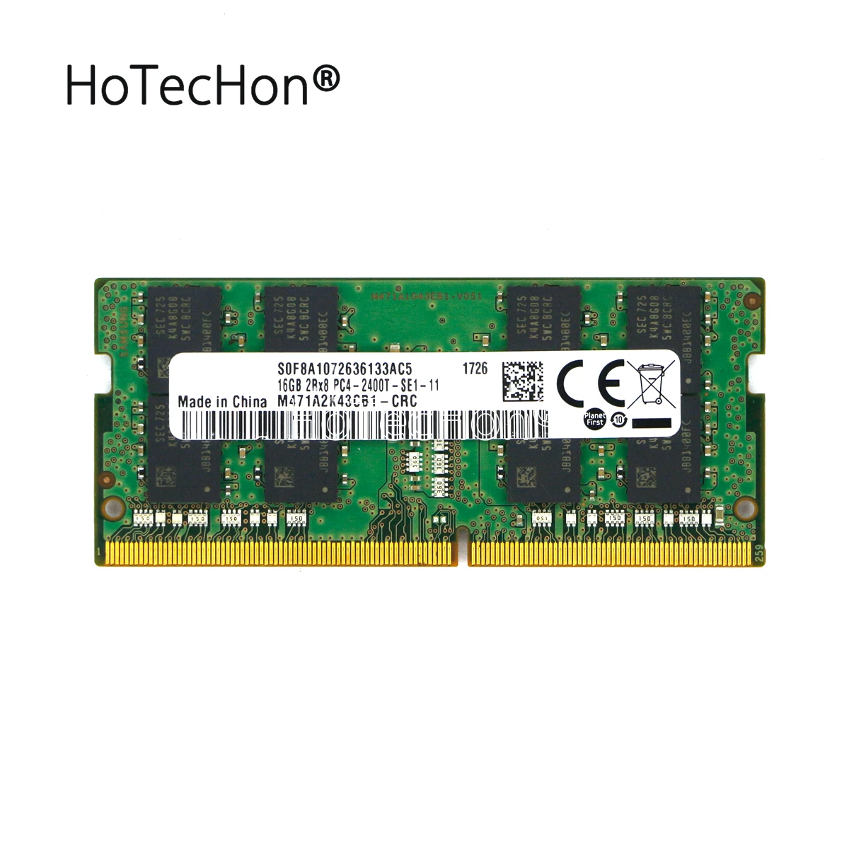 

16GB DDR4 2400 SODIMM RAM 2Rx8 PC4-2400T-SBB-11 для ноутбука Lenovo