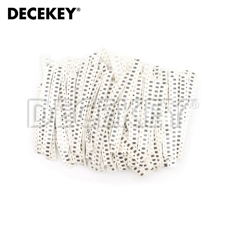 720 шт. 5% 0603 0805 1206 Набор резисторов для микросхем SMD 1 Ом-10 м 36 значенийX20 = образцов